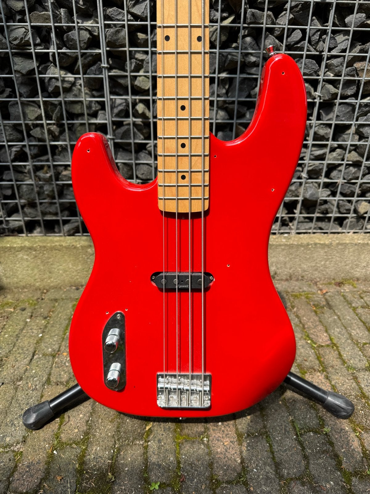 Linkshandig HB bas - Squier Lefty Stratocaster linkshandig, Muziek en Instrumenten, Ophalen, Gebruikt, Elektrisch, 6-snarig