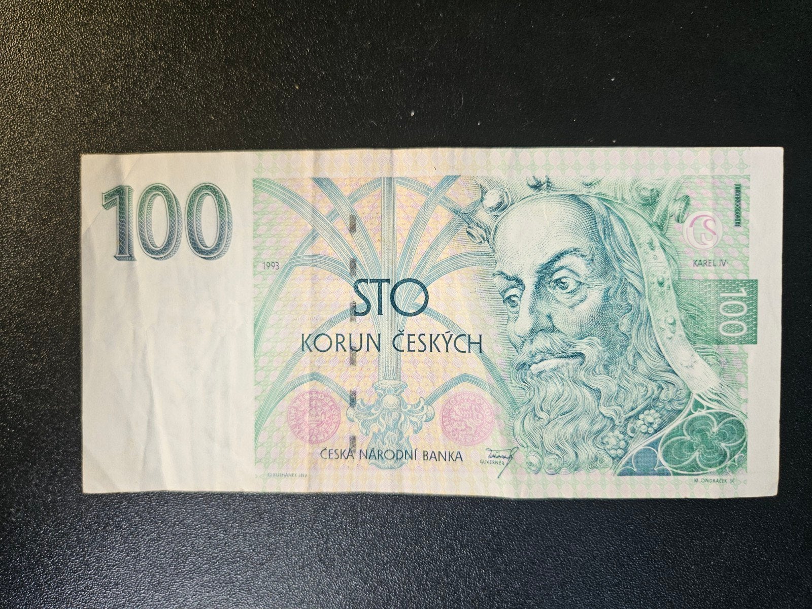 Tsjechië pick 5a 1993       2, Verzenden, Overige landen, Los biljet