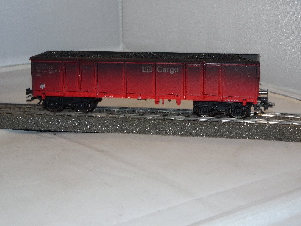 Marklin 46903 hogeboordwagon DB-CARGO in OVP (#961), Wisselstroom, Wagon, Ophalen of Verzenden, Zo goed als nieuw