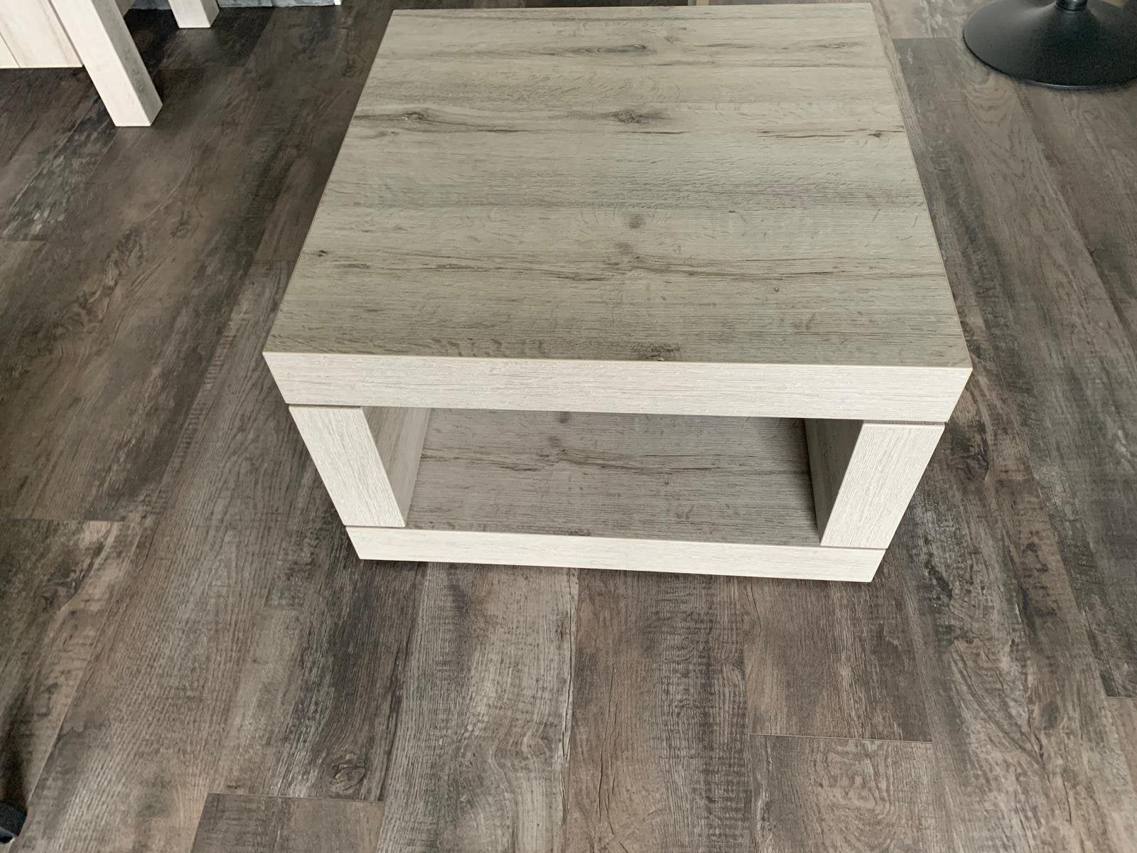 Salon tafel met opbervak, Huis en Inrichting, Tafels | Salontafels, Ophalen, Gebruikt, 50 tot 100 cm, 50 tot 100 cm