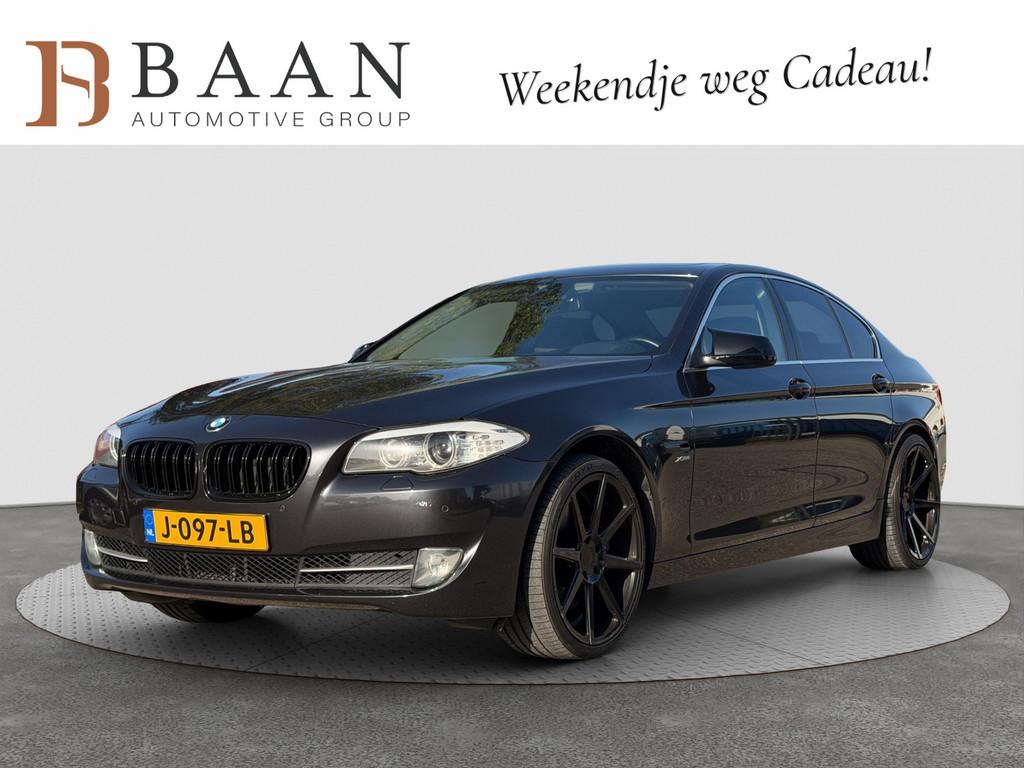 BMW 5-serie 535xi High Executive Stoelvent/verw|Pano|Softcl|, Automaat, Euro 5, Gebruikt, Zwart