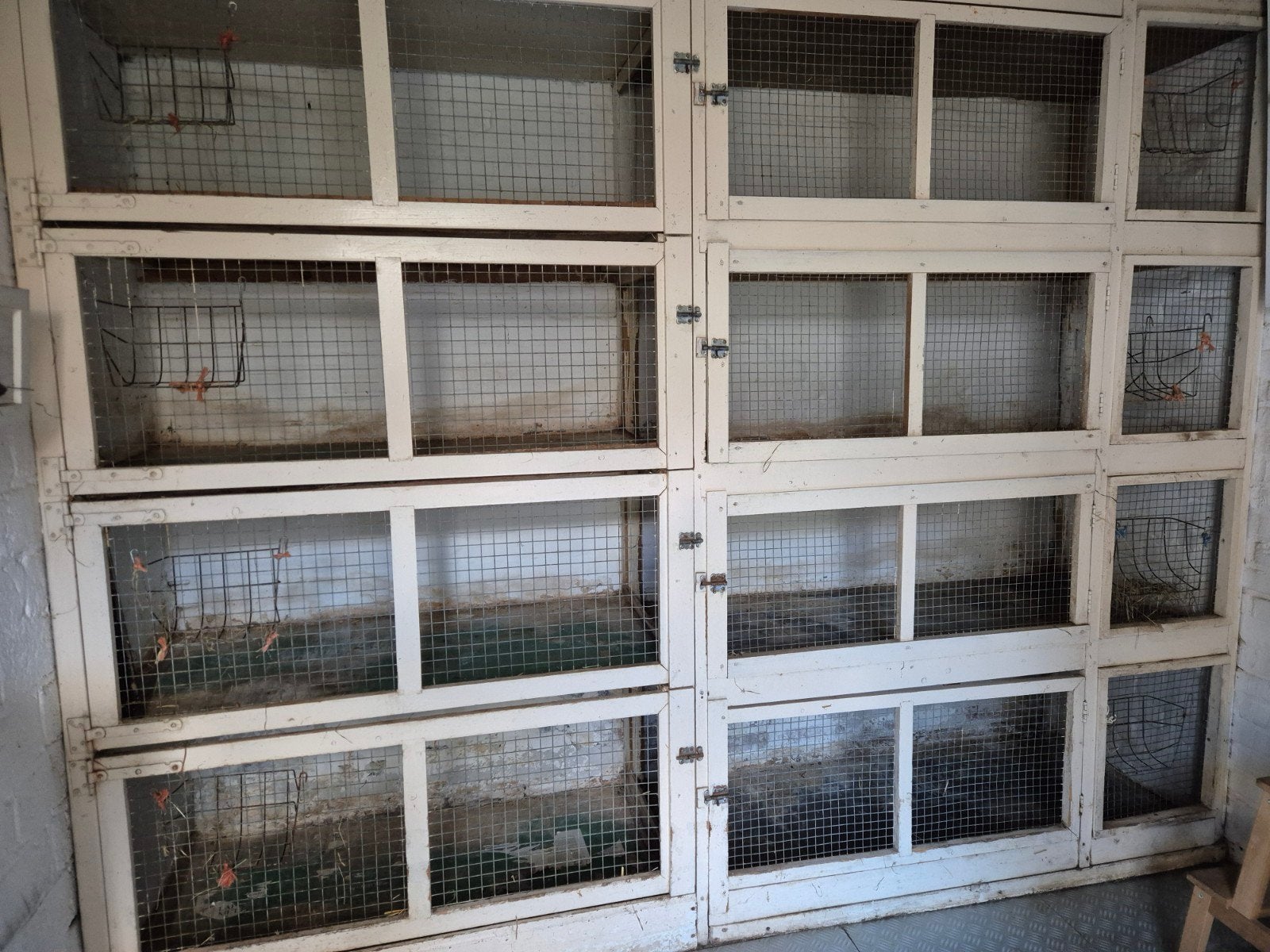 Gratis Konijnen hokken, Dieren en Toebehoren, Ophalen, 90 cm of meer, Konijn, Hok