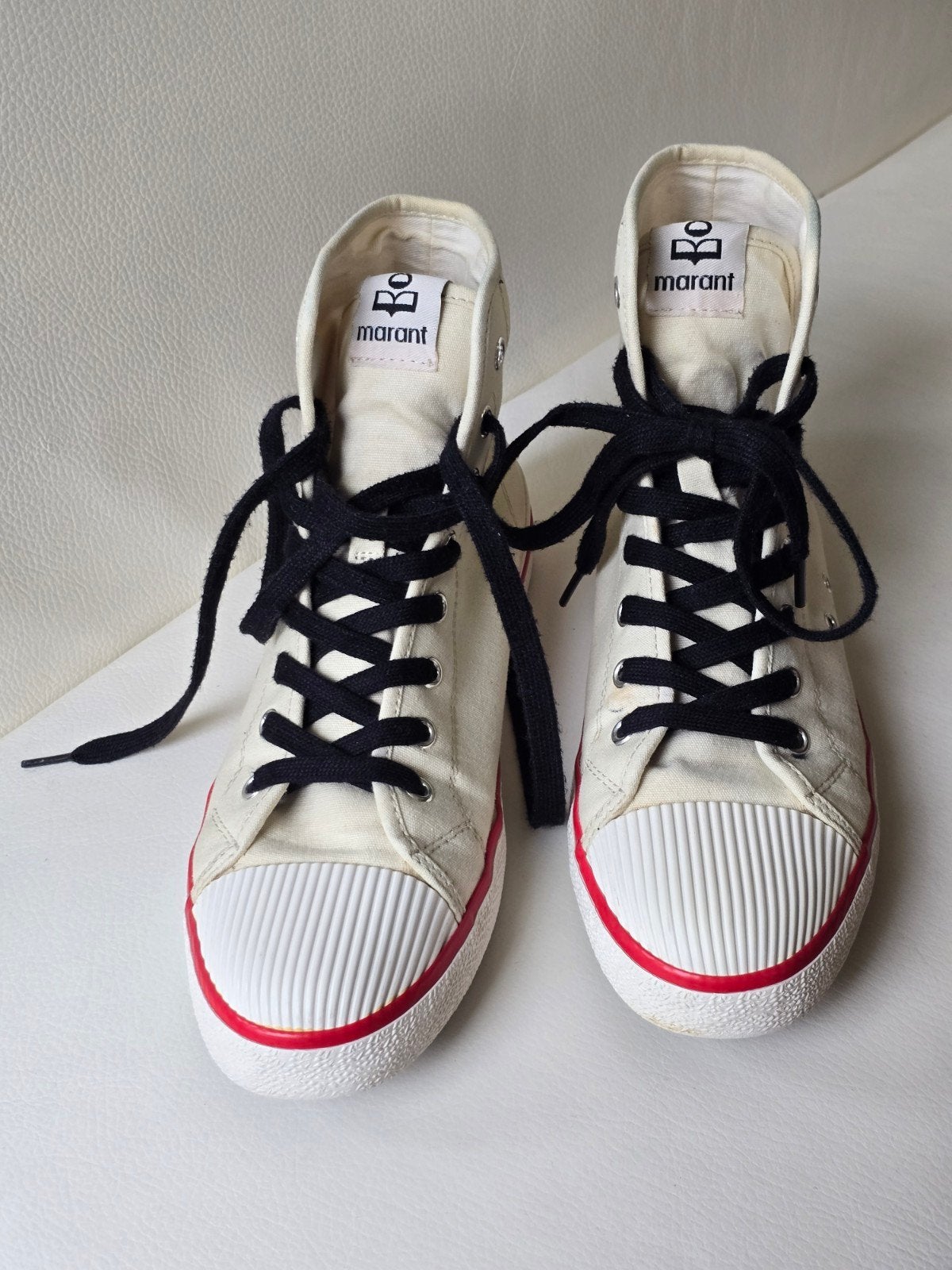 Isabel Marant, sneakers, maat 40, Isabel Marant, Beige, Ophalen of Verzenden, Sneakers of Gympen