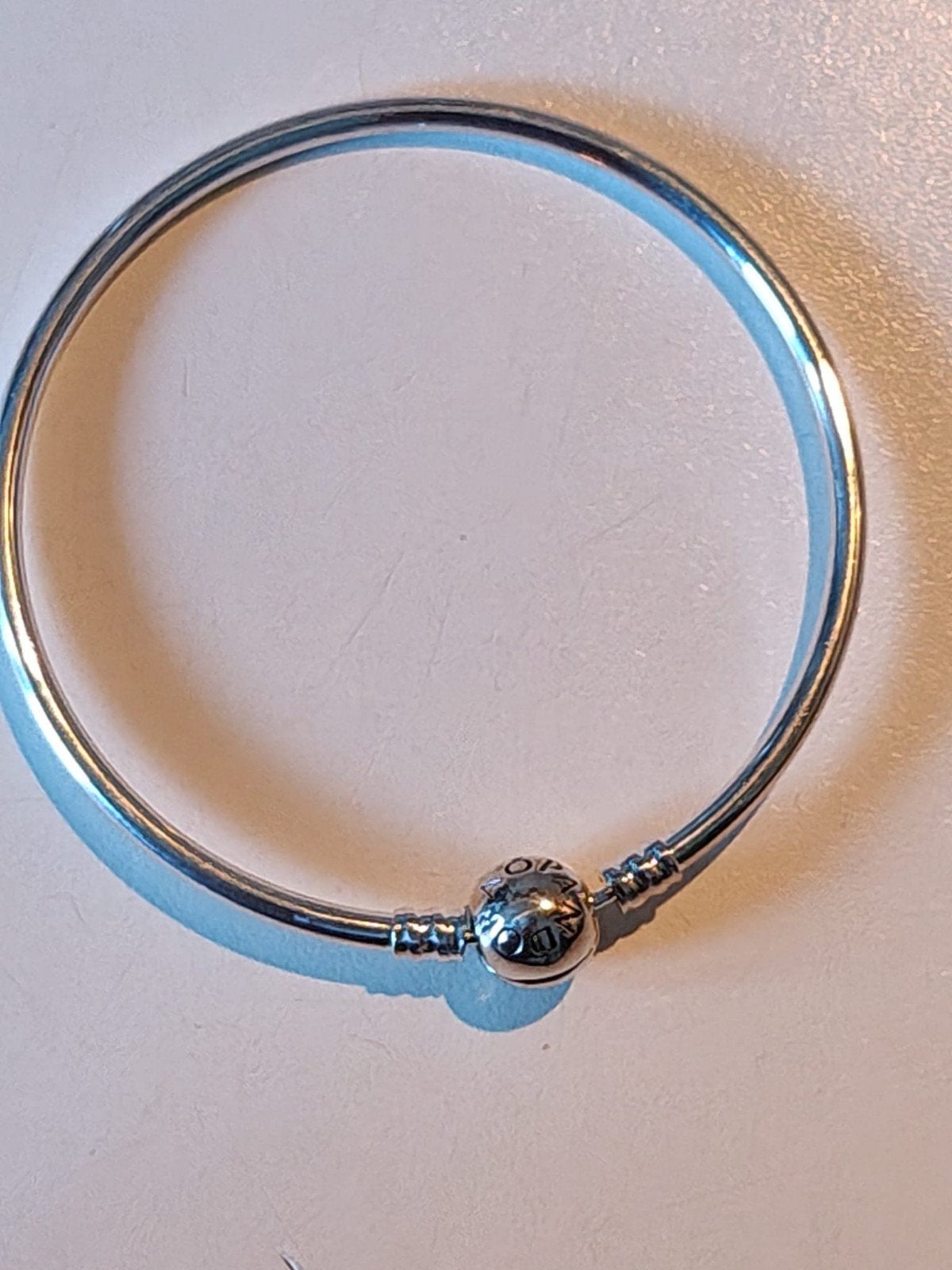 Pandora armband 20 cm bangle armband, Sieraden, Tassen en Uiterlijk, Armbanden, Gebruikt, Ophalen of Verzenden, Met bedels of kralen