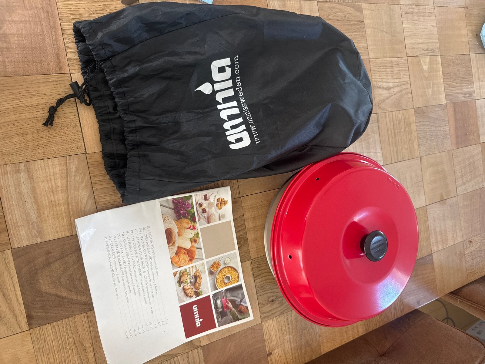 Omnia Camping Oven - Zo goed als nieuw, Overige typen, Ophalen of Verzenden, Zo goed als nieuw, Metaal