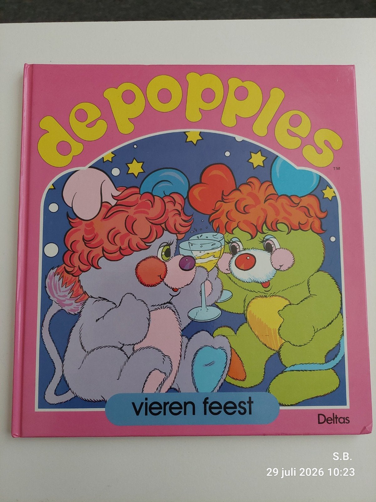 De Popples Vieren Feest - Vintage Kinderboek, Boeken, Fictie algemeen, Verzenden, Onbekend, Gelezen