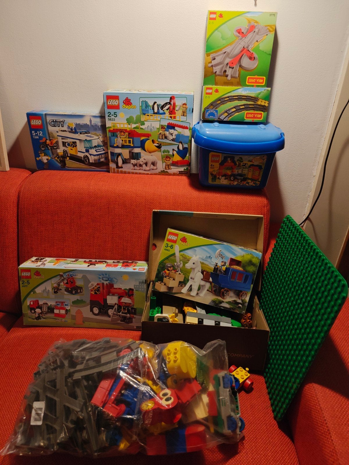 Duplo en Lego sets met doos, Ophalen, Gebruikt, Duplo