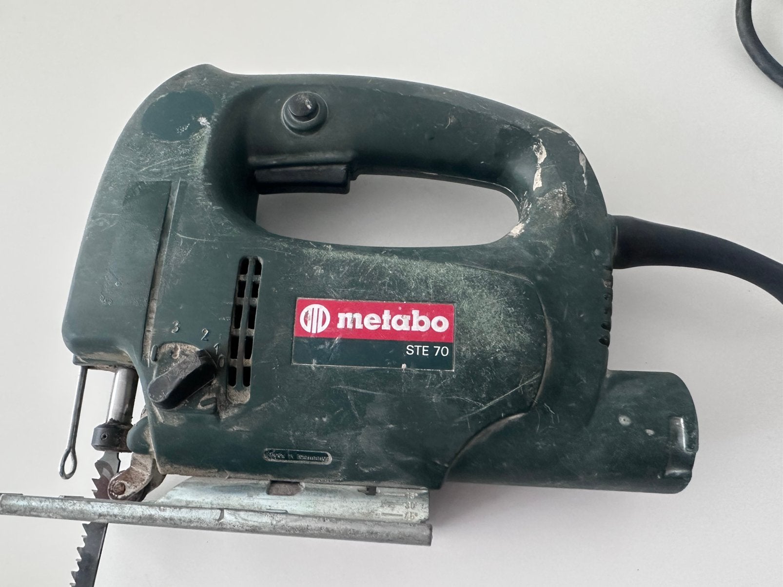 Metabo STE 70 decoupeerzaag, Gebruikt, Decoupeerzaag, Ophalen of Verzenden, 30 tot 70 mm