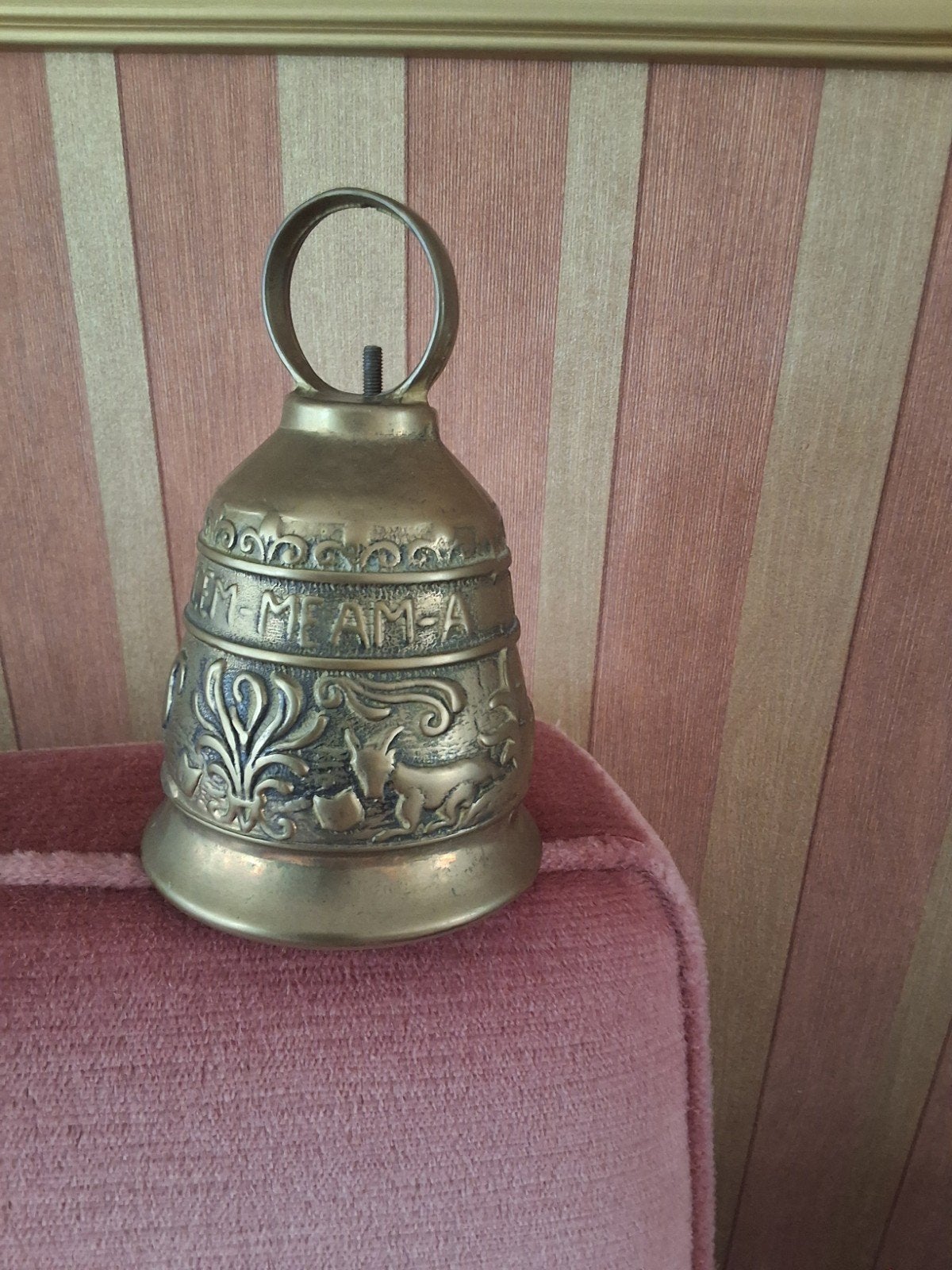 kloosterbel met klepel. Antiek koper, Antiek en Kunst, Ophalen of Verzenden