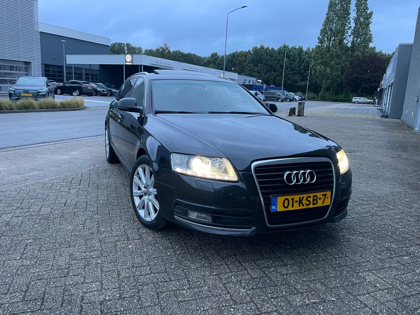 Audi A6 3.0 TDI 176KW Avant Quat. Tiptr. 2009 Zwart, Automaat, Euro 5, Automatische klimaatregeling, 1820 kg