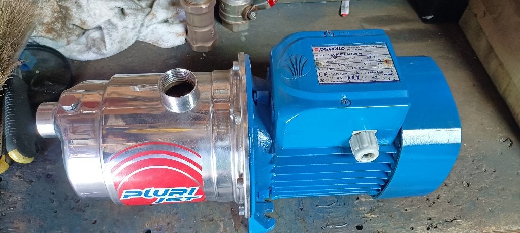 pedrollo plurijet 4/100n 380 volt waterpomp  7.8 cub per uur, Ophalen of Verzenden, Zo goed als nieuw, Elektrisch, Beregeningspomp