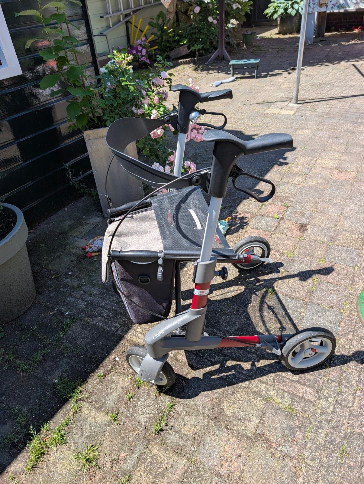Topro troja rollator small 5g, Diversen, Rollators, Zo goed als nieuw, Lichtgewicht, Opvouwbaar, Ophalen