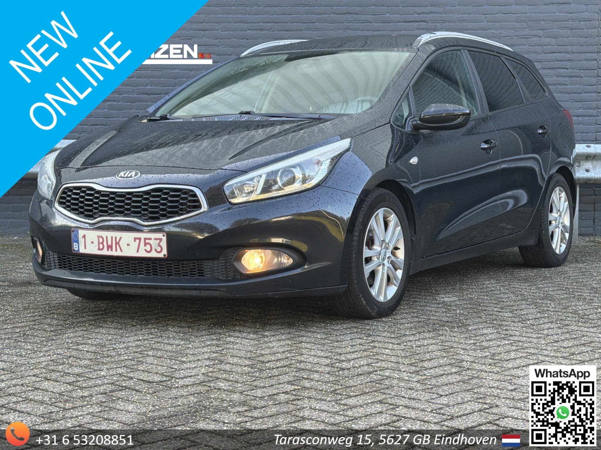 Kia cee'd Sportswagon 1.6 CRDi Business Pack | Cruise | Airc, Auto's, Voorwielaandrijving, Euro 5, Stof, Gebruikt