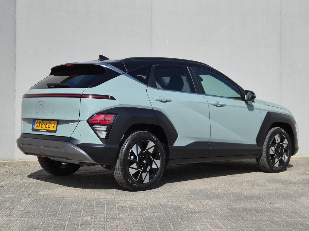 Hyundai Kona 1.6 GDI HEV Comfort Smart / Fabrieksgarantie to, Auto's, Stof, Gebruikt, Euro 6, Origineel Nederlands