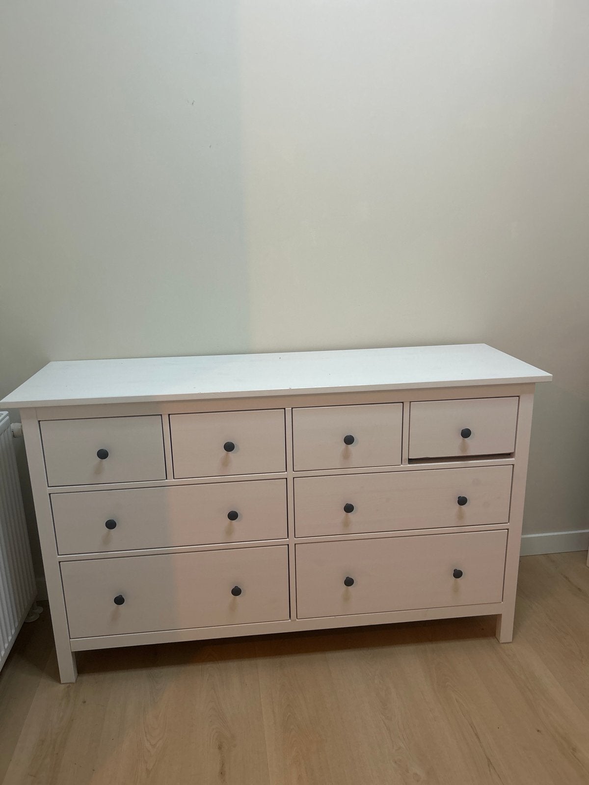 Ikea hemnes ladekast wit, Ophalen, Gebruikt, 5 laden of meer, 150 tot 200 cm