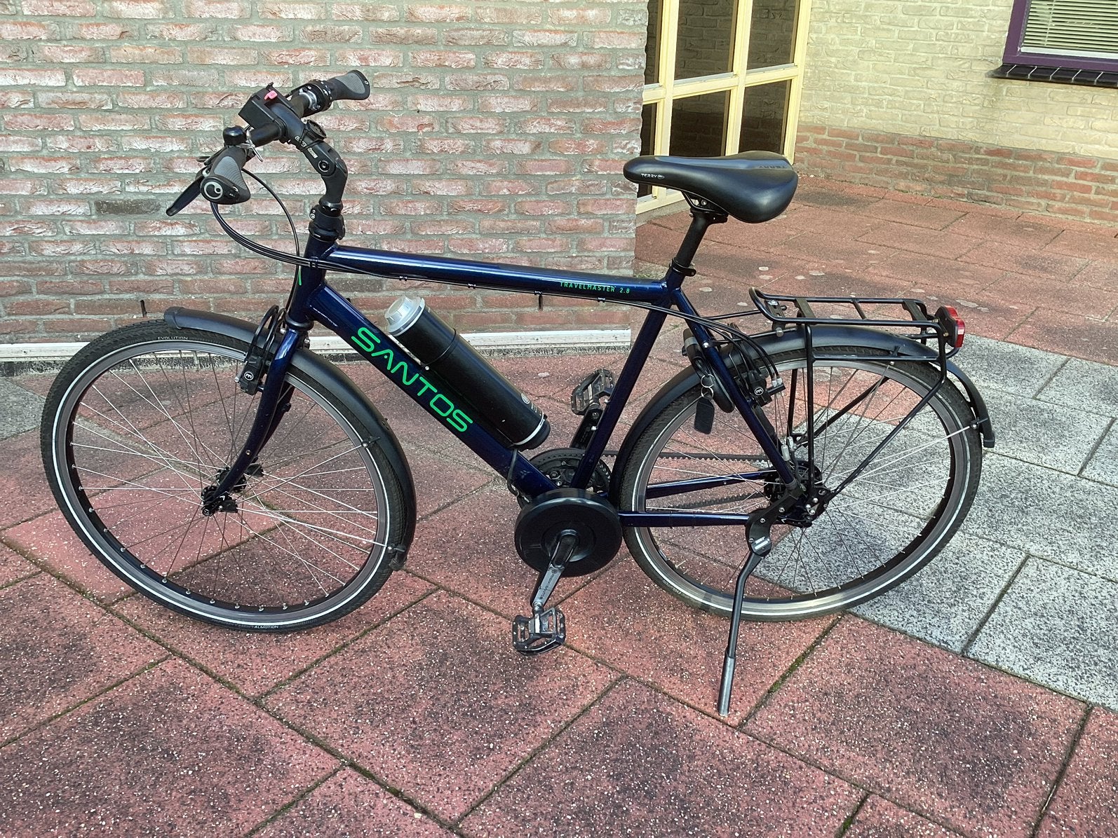 Santos travelmaster 2.8 ,Rholoff, riem, Pendix, 28 inch, Gebruikt, 10 tot 15 versnellingen, Velgrem