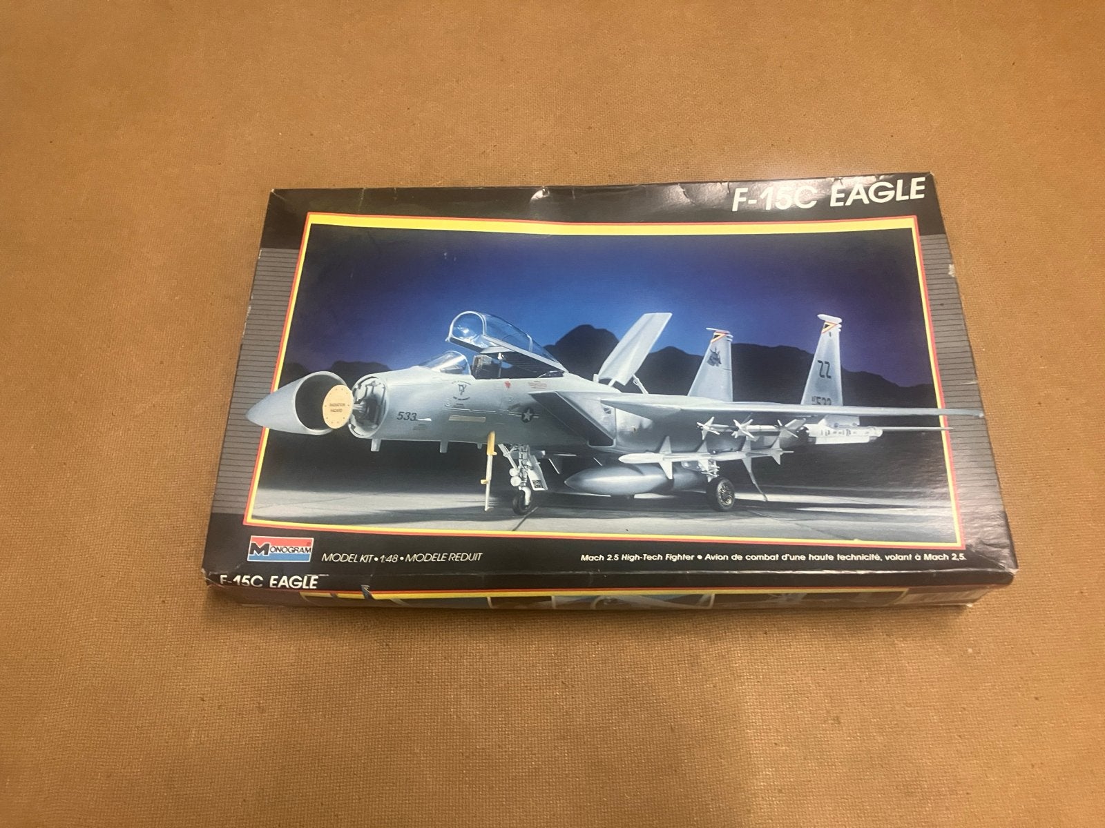 Monogram F-15C Eagle Modelbouwkit 1:48 - Nieuw in doos, Overige merken, 1:72 tot 1:144, Nieuw, Ophalen of Verzenden