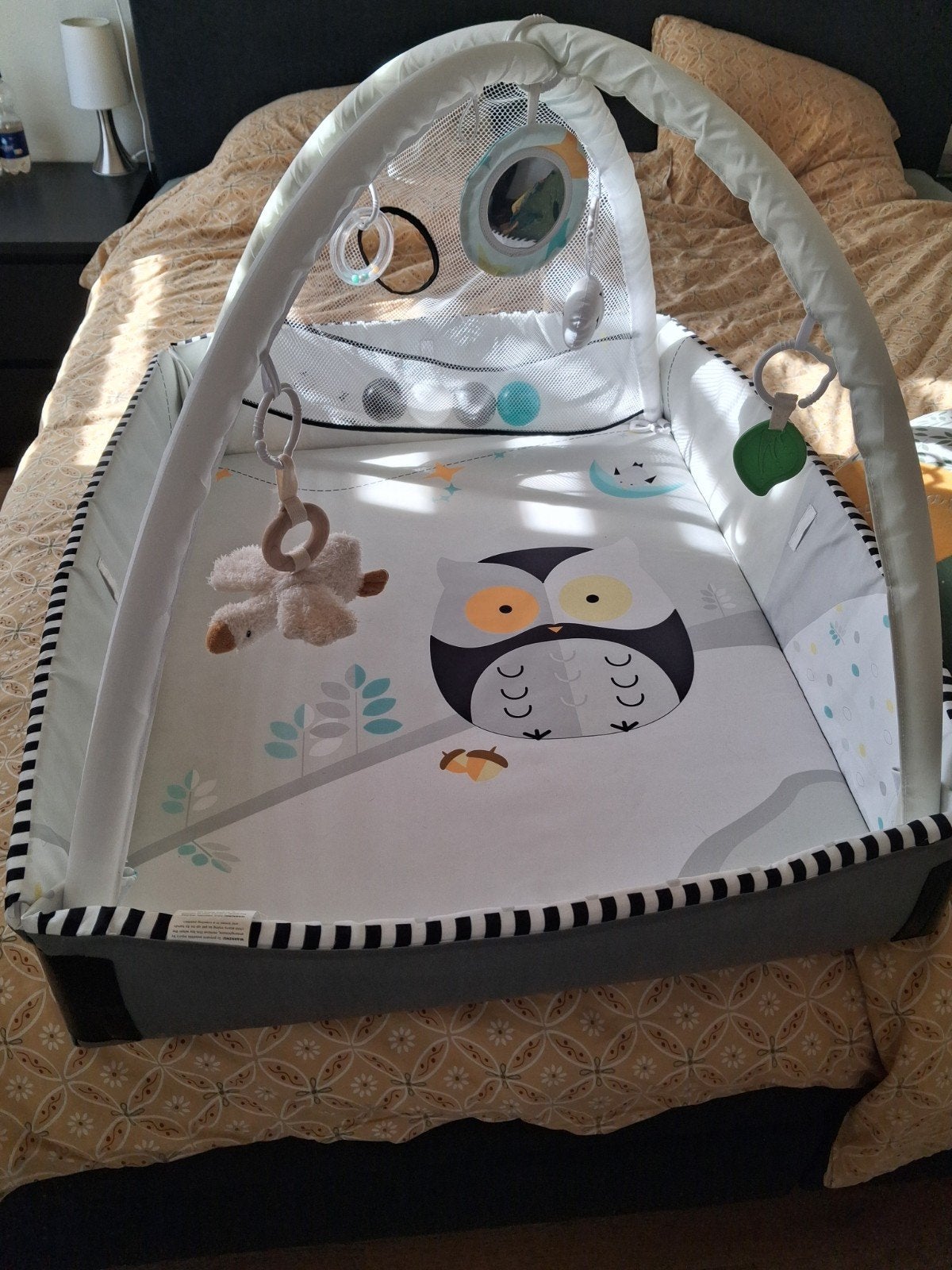 Mamaloes Speelkleed / Ballenbak met Uil, Ophalen, Gebruikt, Speelkleed