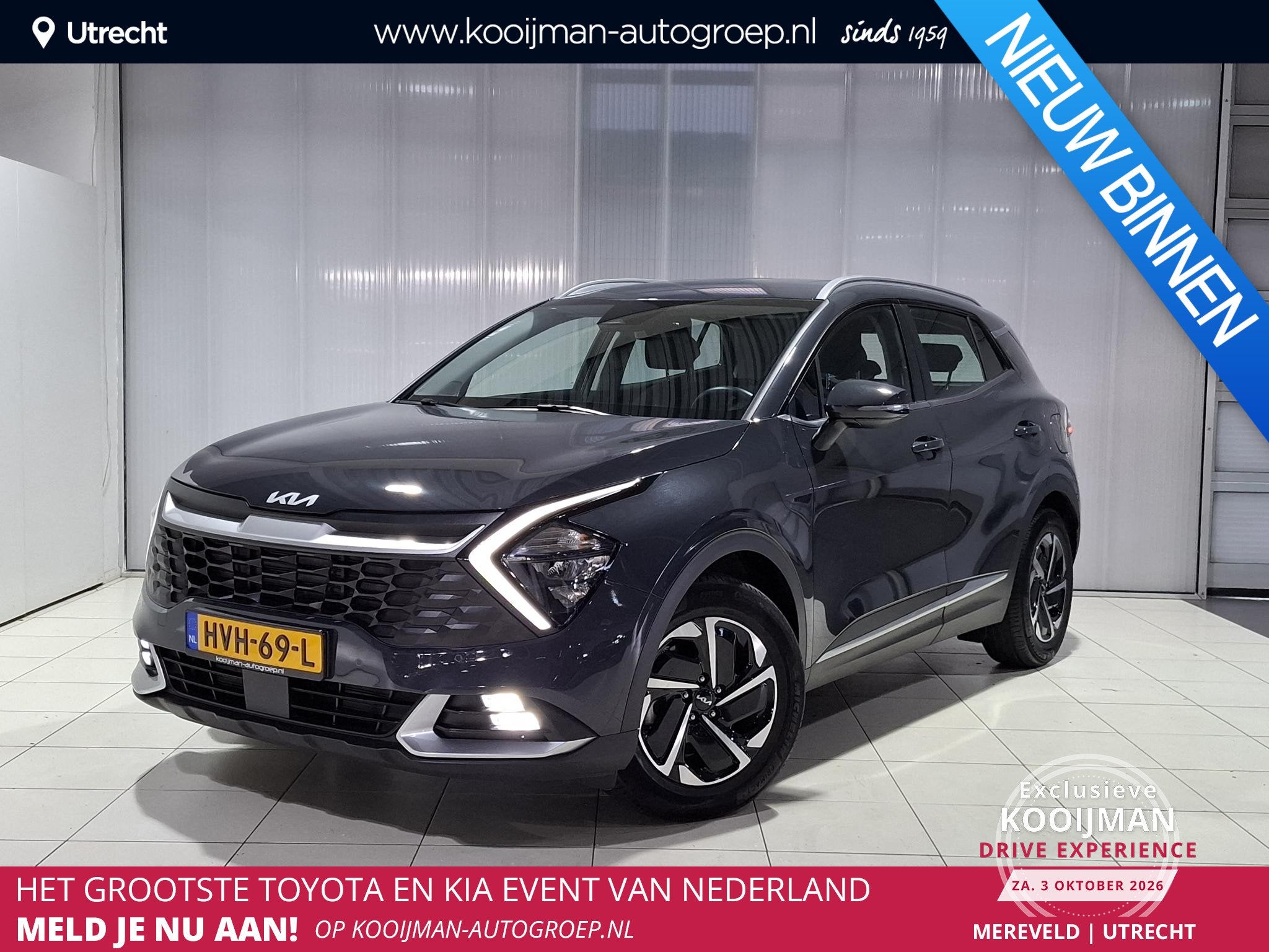 Kia Sportage 1.6 T-GDi MHEV DynamicLine Trekhaak, Apple Carp