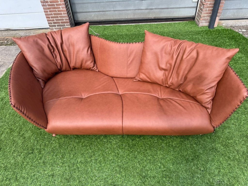 BANKSTEL DE SEDE DS-102 BANK BRUIN LEER DESIGN SOFA, Geen, Pahest@hotmail.nl, Design, Driepersoons