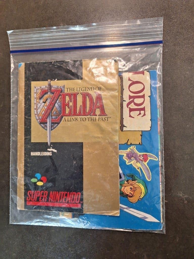 SNES Zelda Link to the Past- Kaart (EN) en Handleiding (NL), Spelcomputers en Games, Games | Nintendo Super NES, Avontuur en Actie