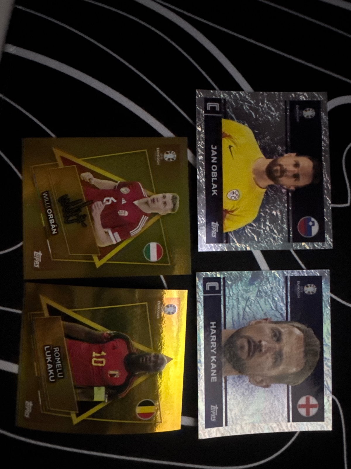 Topps Match Attax EURO 2024 Kaarten - Lukaku, Kane, Oblak, O, Ophalen of Verzenden, Zo goed als nieuw, Buitenlandse clubs, Spelerskaart