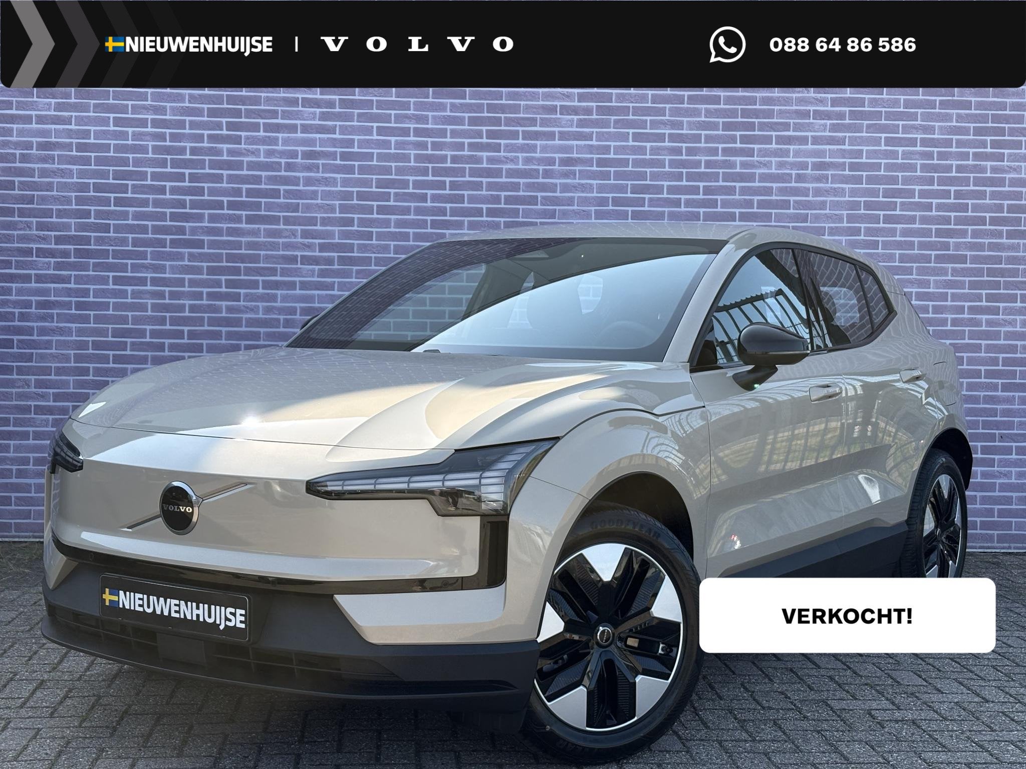 Volvo EX30 P3 Plus Europa 51 kWh | Adaptive Cruise | BLIS |, Auto's, Volvo, Automaat, Achterwielaandrijving, Overige kleuren, Leder en Stof
