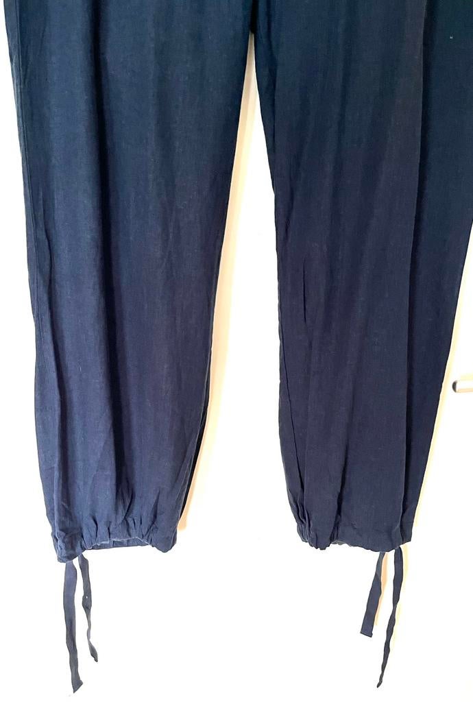 Queen pantalon maat 48(v), Blauw, Maat 46/48 (XL) of groter, Ophalen of Verzenden, Zo goed als nieuw