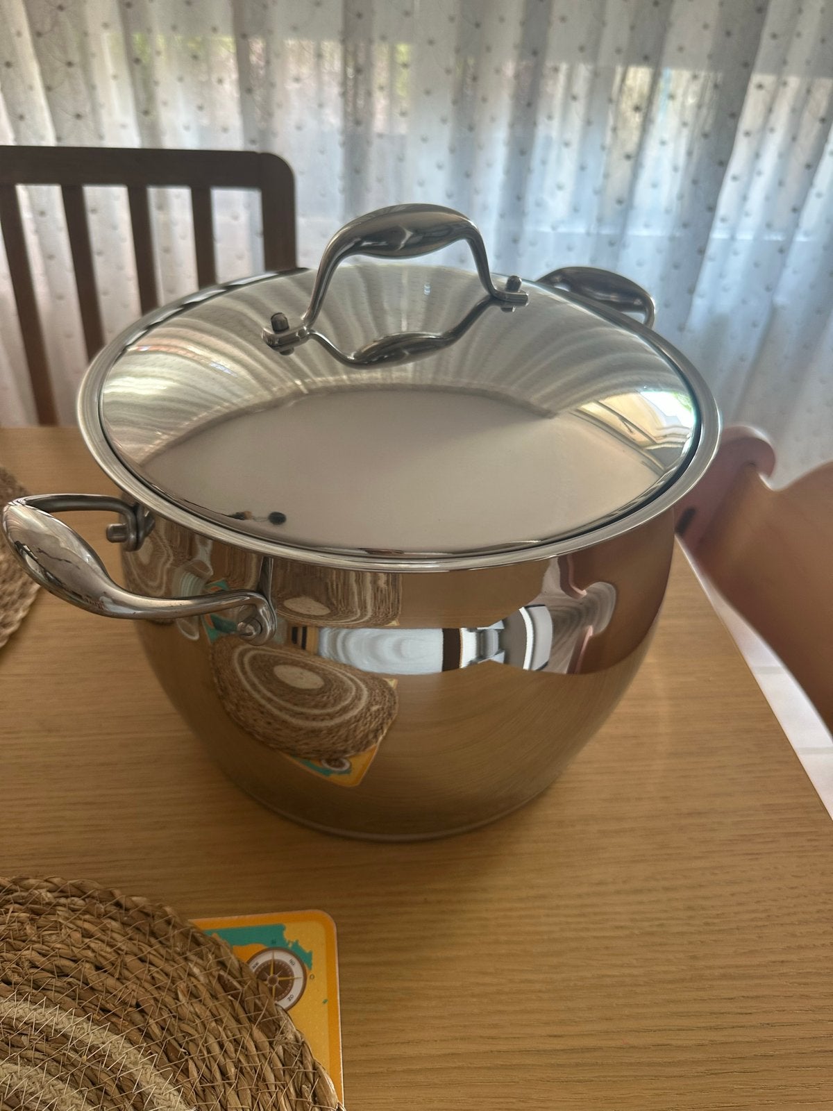 BergHoff pan 24 cm diameter inox 18/10 nieuw, Nieuw, Ophalen of Verzenden, Rvs, Kookpan