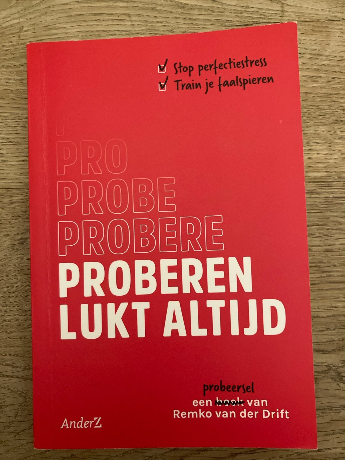 Proberen Lukt Altijd - Remko van der Drift, Ophalen of Verzenden, Zo goed als nieuw