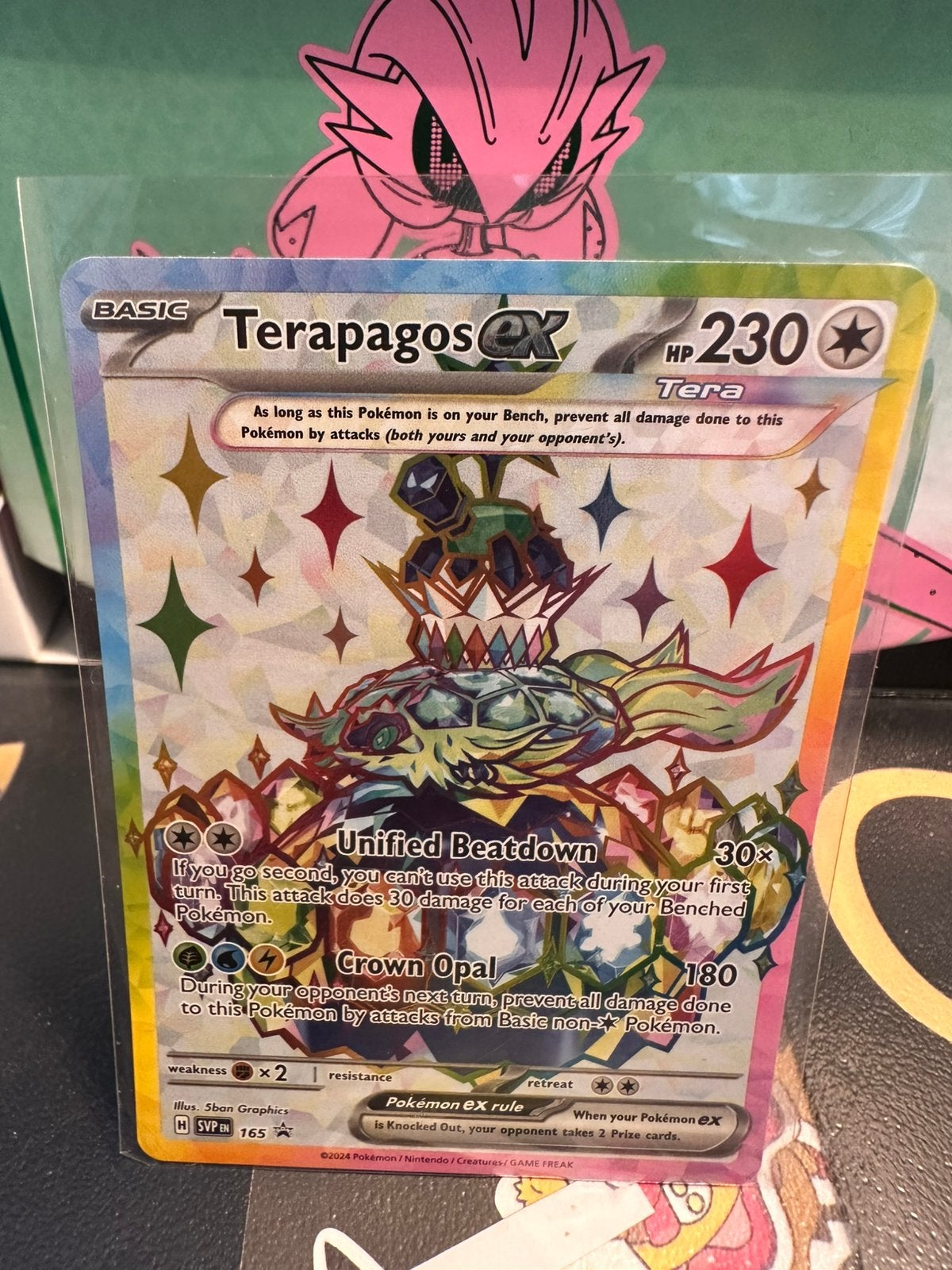 Terapagos ex (SVP 165), Ophalen of Verzenden, Nieuw, Losse kaart, Foil