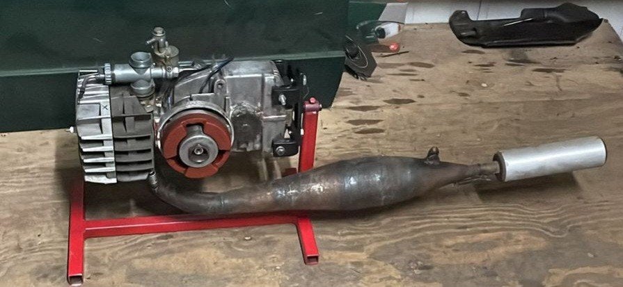 Puch 80 cc sprint motor incl uitlaat.
Zonder bok.., Fietsen en Brommers, Brommeronderdelen | Puch, Ophalen, Zo goed als nieuw