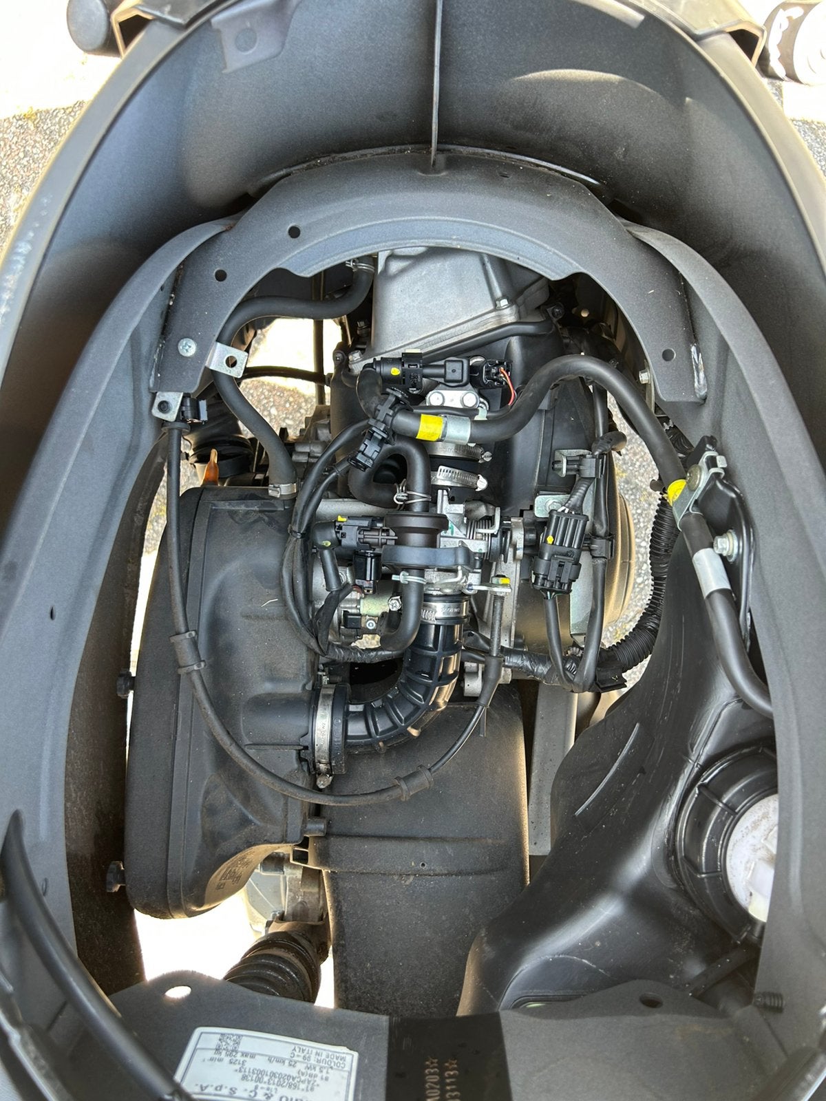 Vespa sprint mat zwart, Ophalen, Zo goed als nieuw, Benzine, Overige modellen