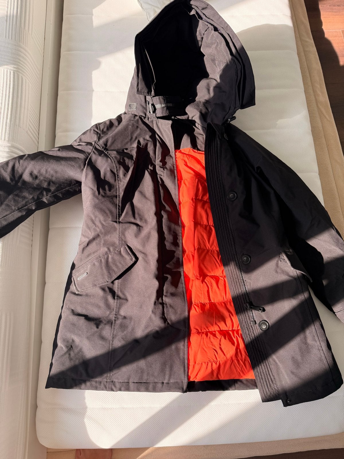 Airforce winterjas dames, maat M, zo goed als nieuw, Ophalen of Verzenden, Zo goed als nieuw, Maat 38/40 (M), Zwart