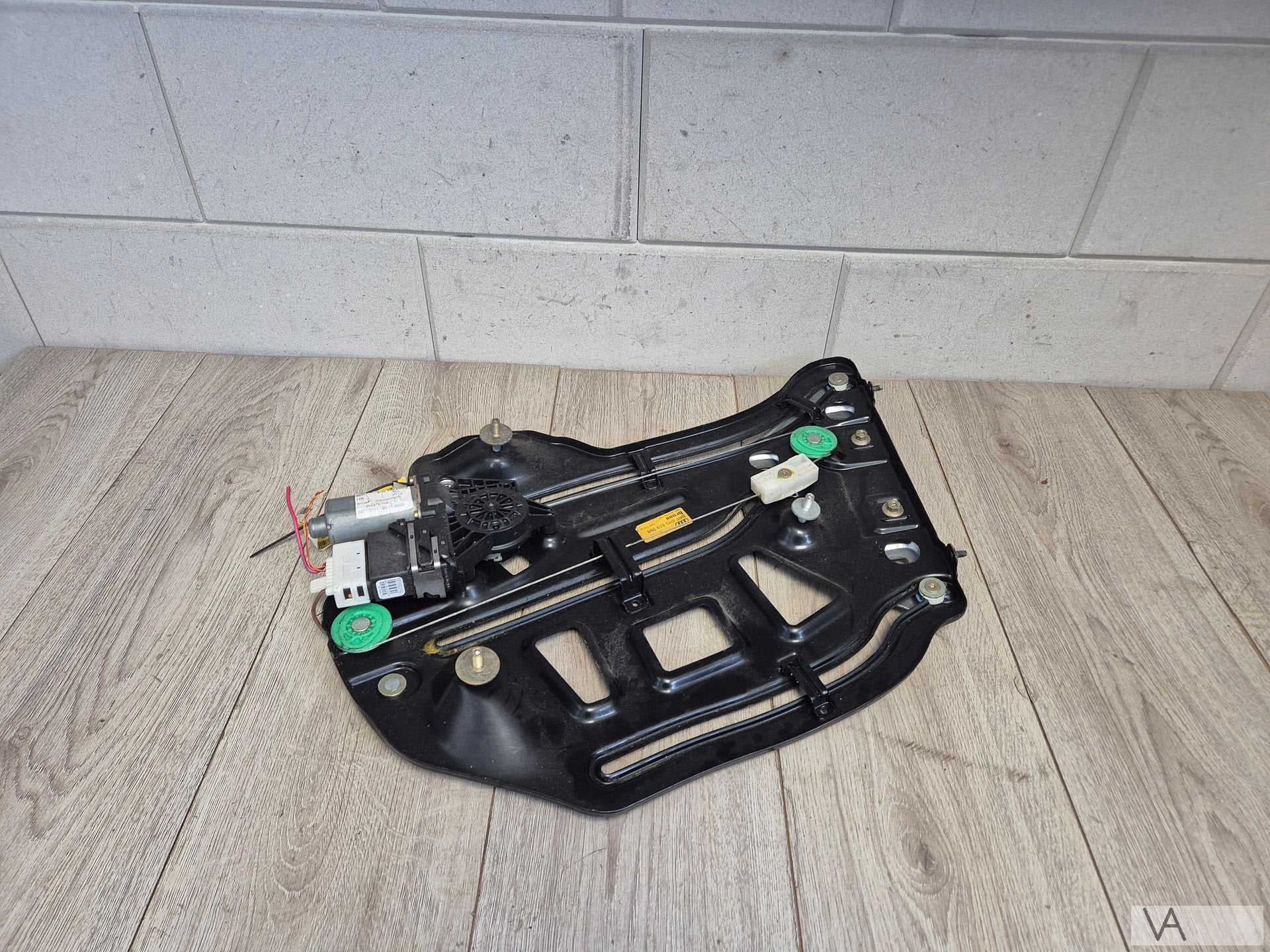 Raammechanisme rechts ACHTER van Audi a4 cabrio 2002 - 2009, Gebruikt, -, -, -