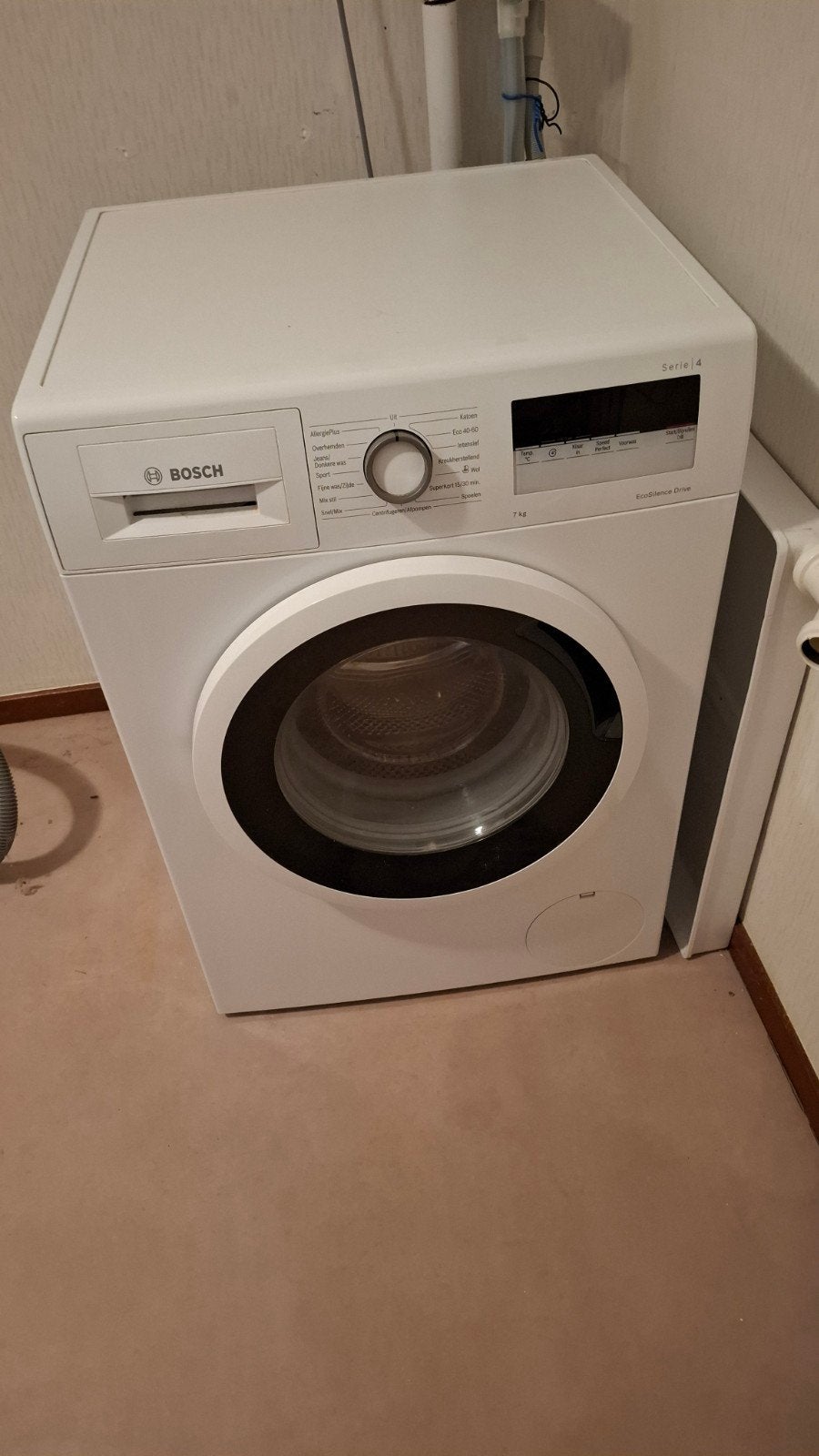 Bosch Serie 4 Wasmachine - 7kg, Ophalen, Gebruikt, Voorlader, Kort programma