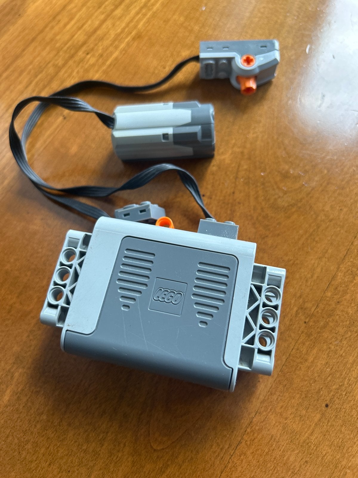 LEGO Power Functions Batterijbox en Motor, Ophalen of Verzenden, Gebruikt, Overige merken