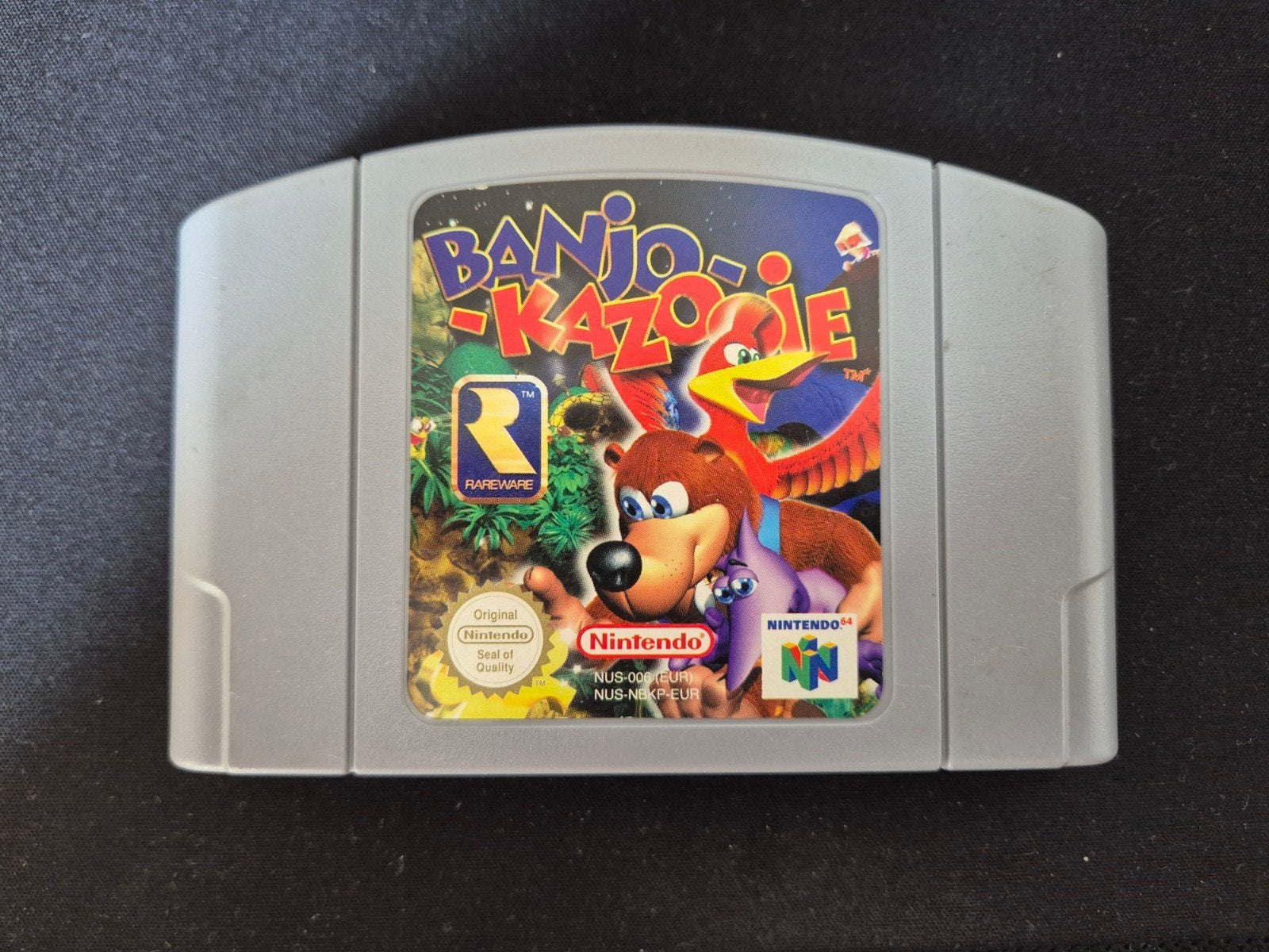 Banjo Kazooie (PAL) voor de N64 (Losse Cassette), Gebruikt, 1 speler, Ophalen of Verzenden, Vanaf 3 jaar