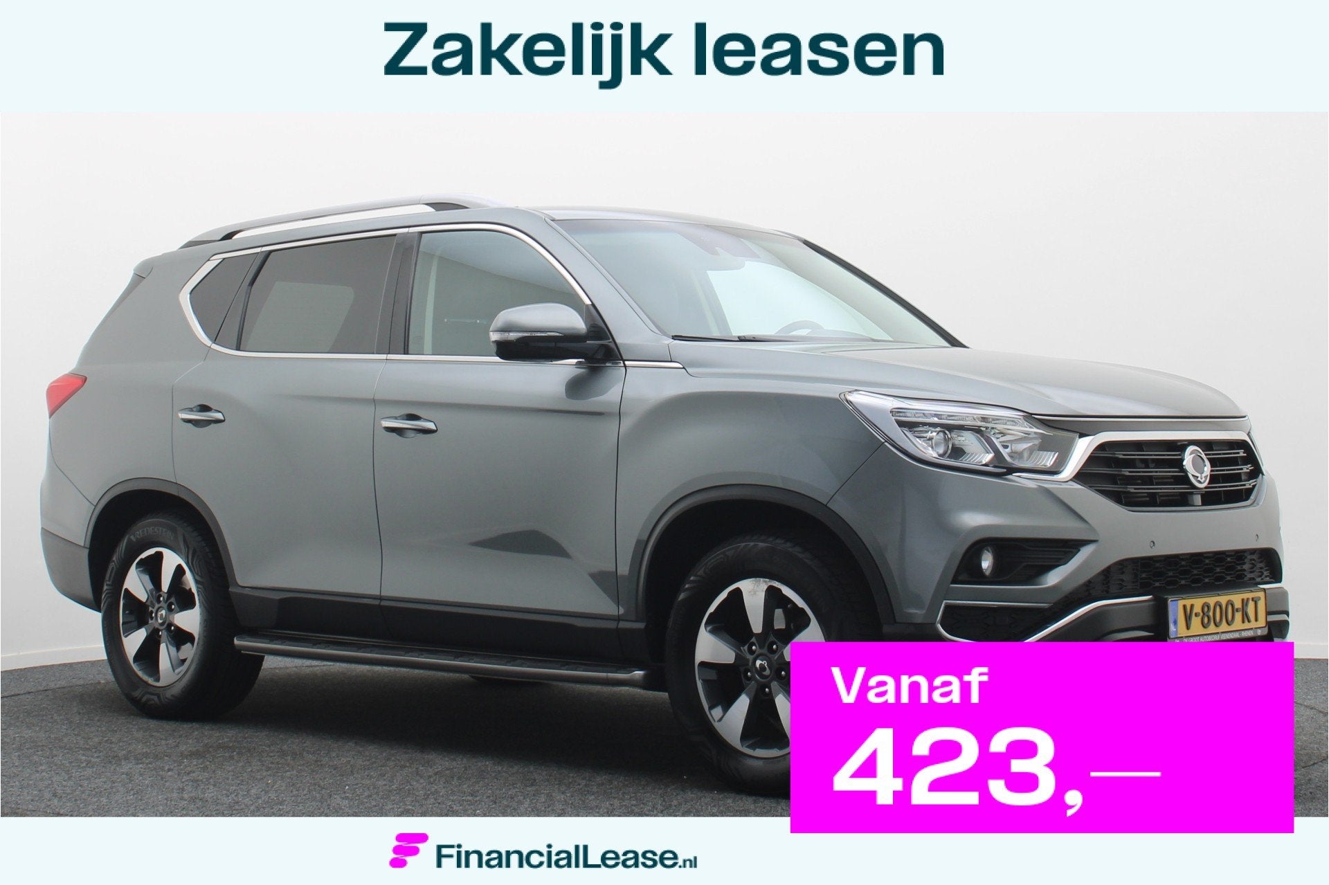 SsangYong Rexton 2.2 e-XDi Quartz Camera, Trekhaak 3500KG, A, Automaat, Dealer onderhouden, 2157 cc, Gebruikt