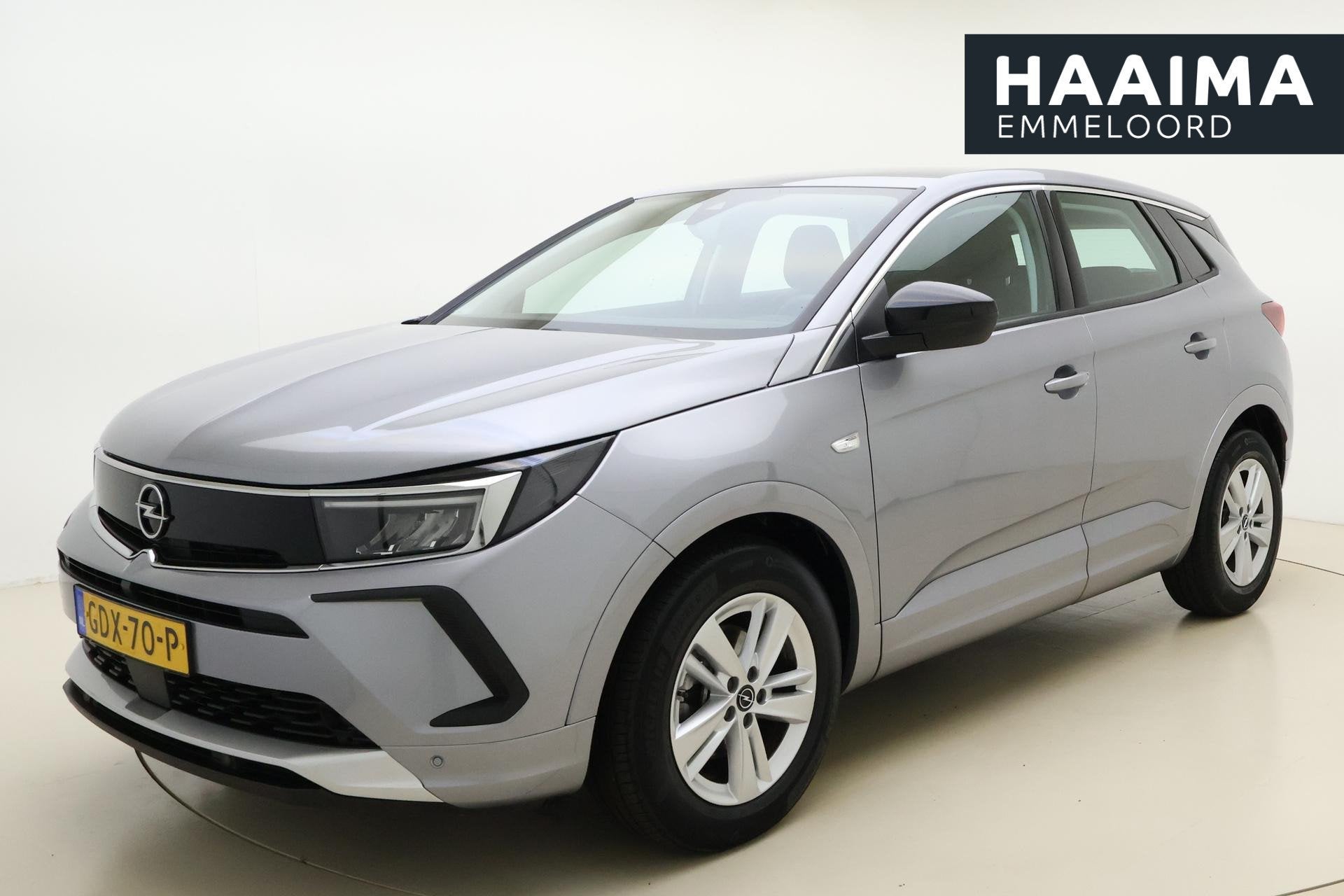 Opel Grandland 1.2 Turbo 130Pk GS Light | Climate control |, Stof, Gebruikt, Euro 6, Handgeschakeld