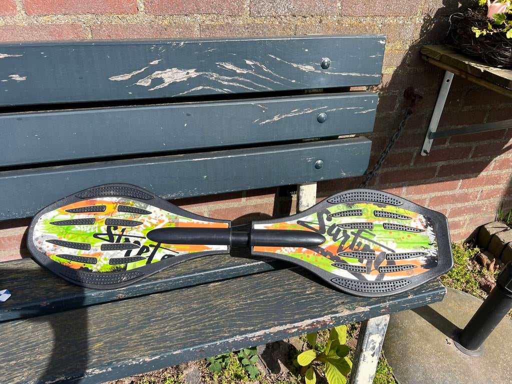 Waveboard met draagtas, Sport en Fitness, Ophalen of Verzenden, Gebruikt, Waveboard