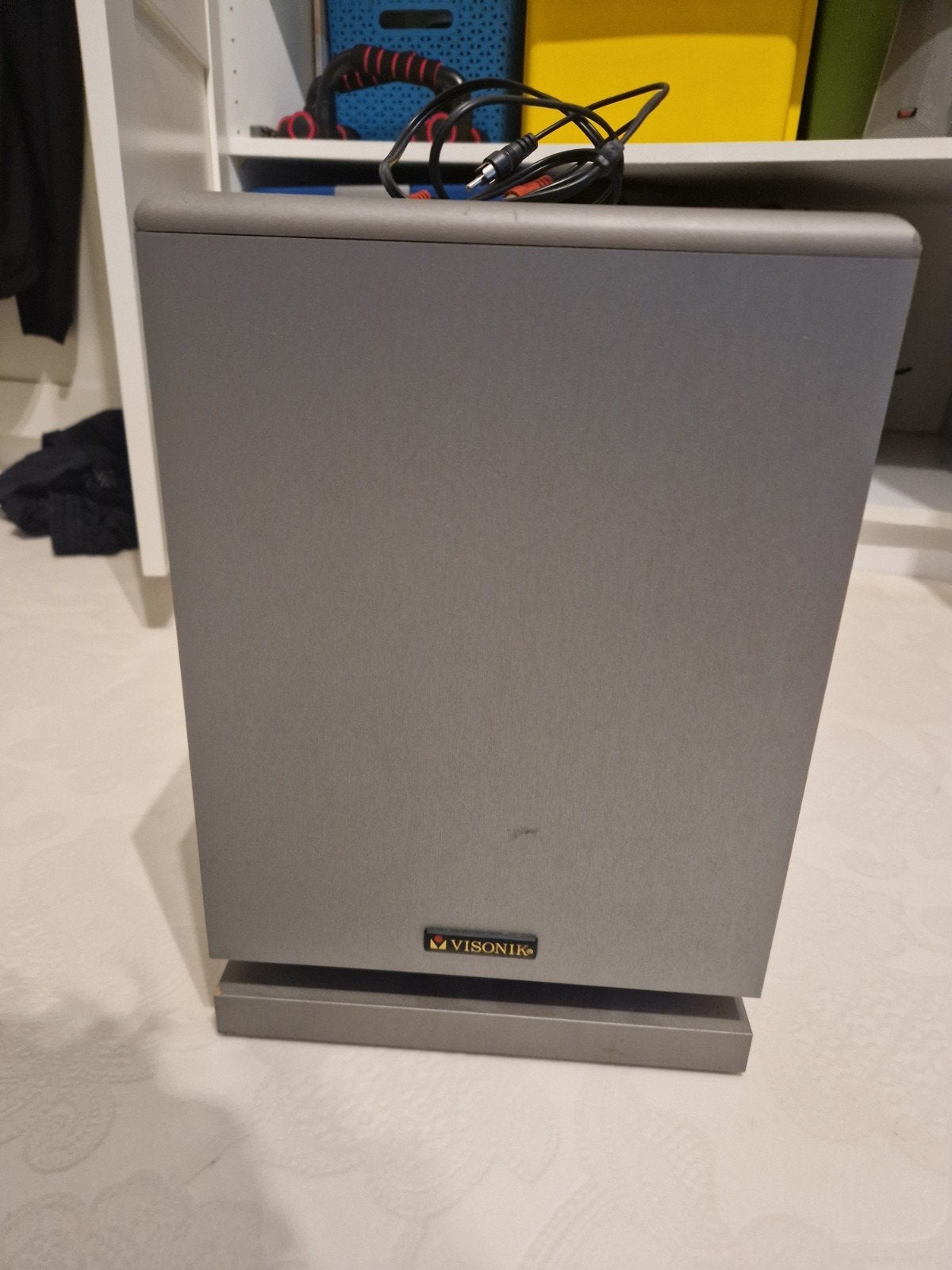 Visoink Subwoofer, 2x Visonik David Boxen & Yamaha RX-V450, Overige merken, Gebruikt, Speakers, Losse componenten