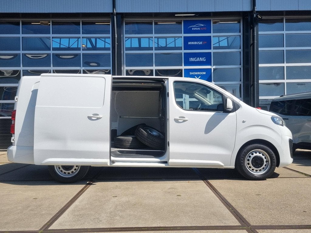 Peugeot Expert 2.0 BlueHDI 180 L3-H1 3-Pers Automaat TREKHAA, Auto's, Gebruikt, Euro 6, Automatische klimaatregeling, Wit