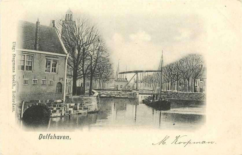 380-271-027 Delfshaven, Verzenden, Voor 1920, Zuid-Holland