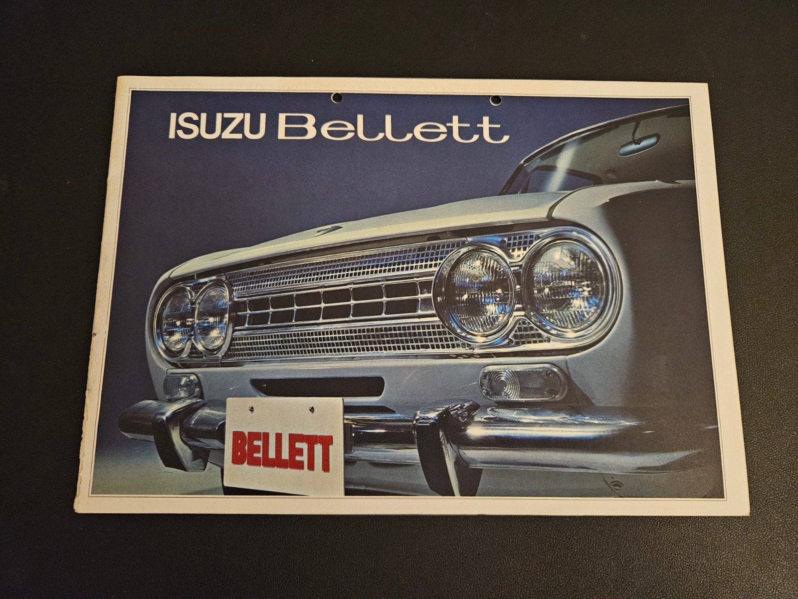 Brochure Isuzu Bellett, Ophalen of Verzenden, Zo goed als nieuw, Overige merken