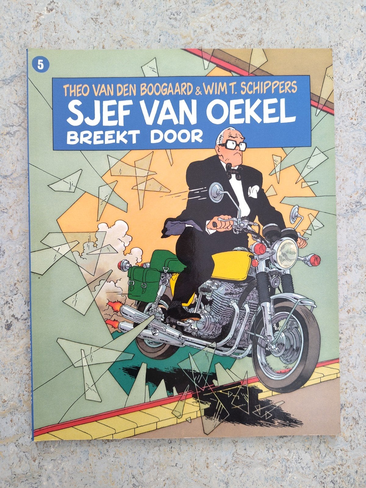 Sjef van Oekel Breekt Door - Theo van den Boogaard, Boeken, Stripboeken, Eén stripboek, Ophalen of Verzenden, Zo goed als nieuw