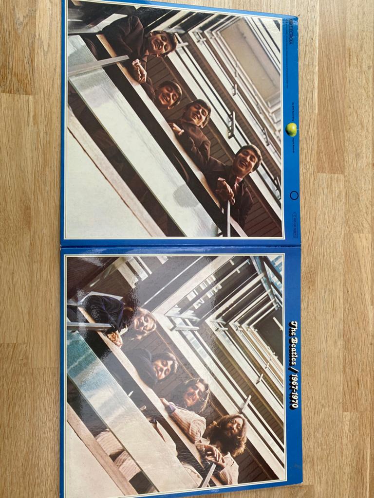 The Beatles/1967-1970 the blue album, Ophalen of Verzenden, Gebruikt, 12 inch