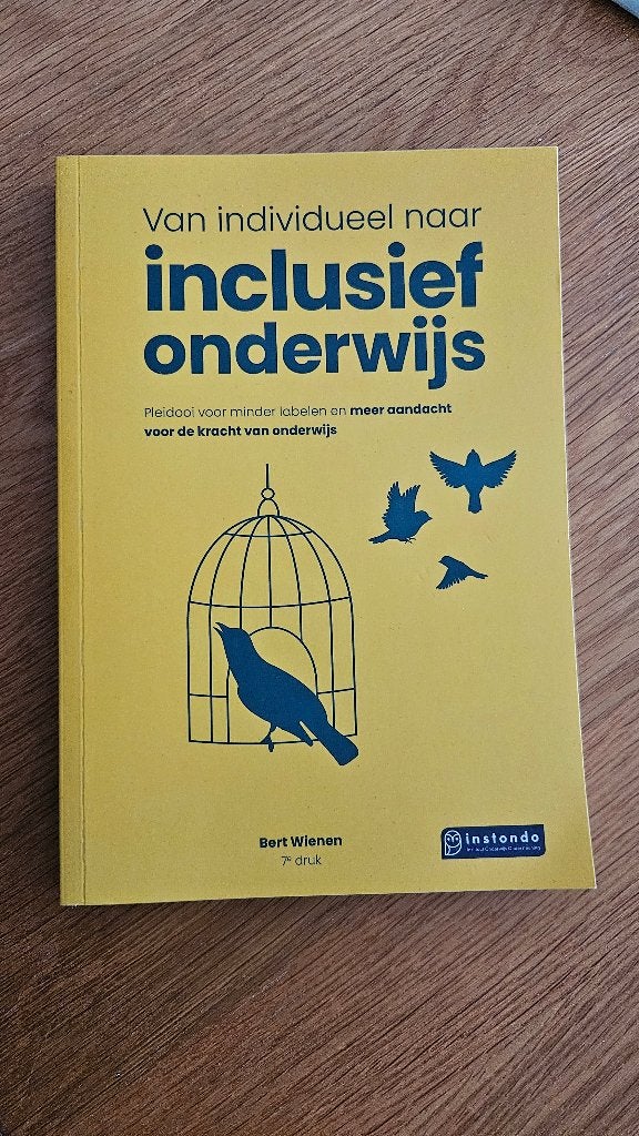 Van individueel naar inclusief onderwijs, Bert Wienen, Niet van toepassing, Nieuw, Ophalen of Verzenden
