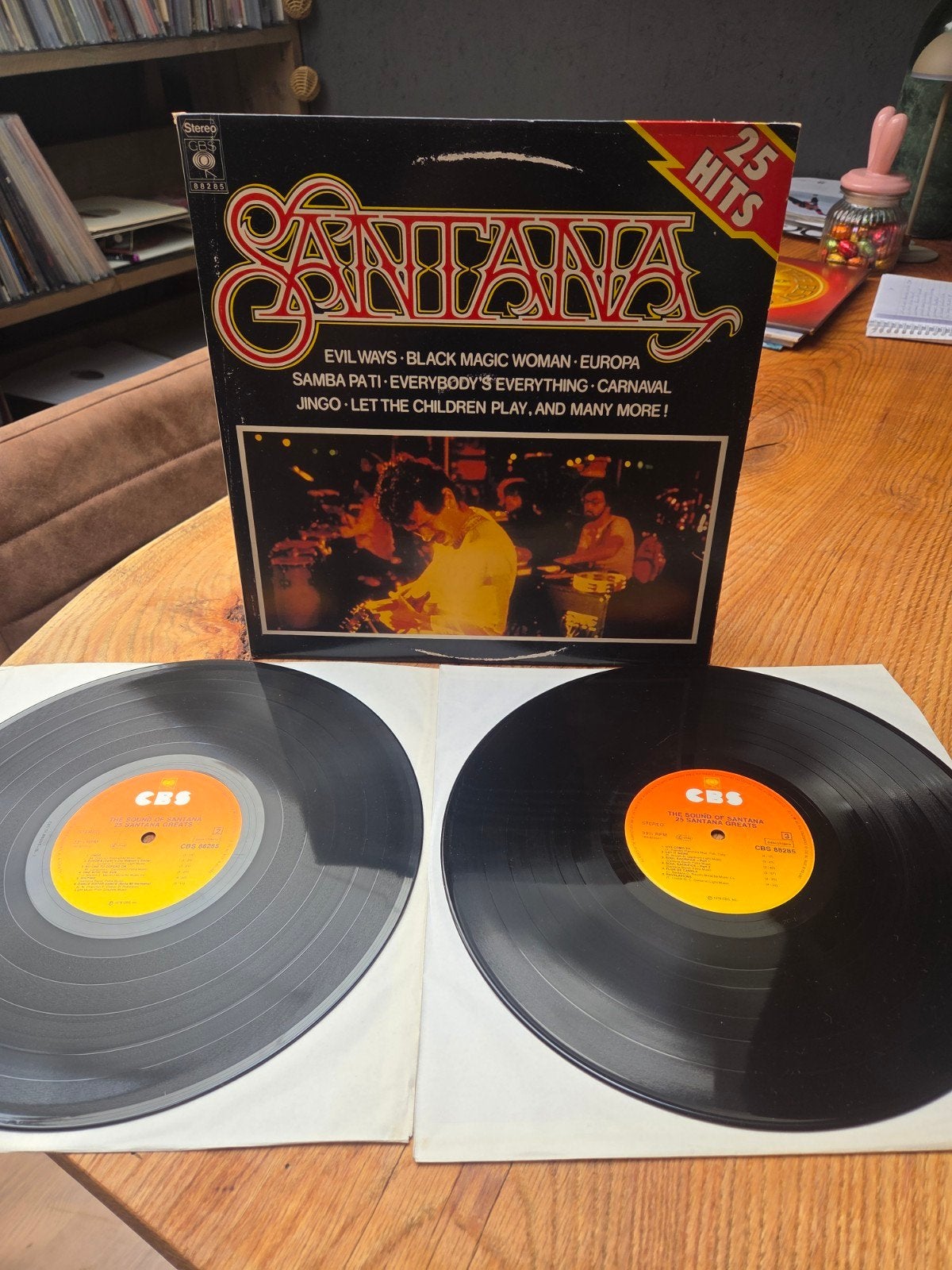 Santana - The Original Santana Collection (2LP), Cd's en Dvd's, Vinyl | Rock, Gebruikt, Complilatie, Ophalen of Verzenden, Classic Rock