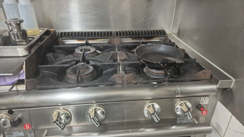 Complete Horeca Keukenlijn, Zakelijke goederen, Horeca | Keukenapparatuur, Ophalen of Verzenden, Gebruikt, Fornuis, Frituur en Grillen
